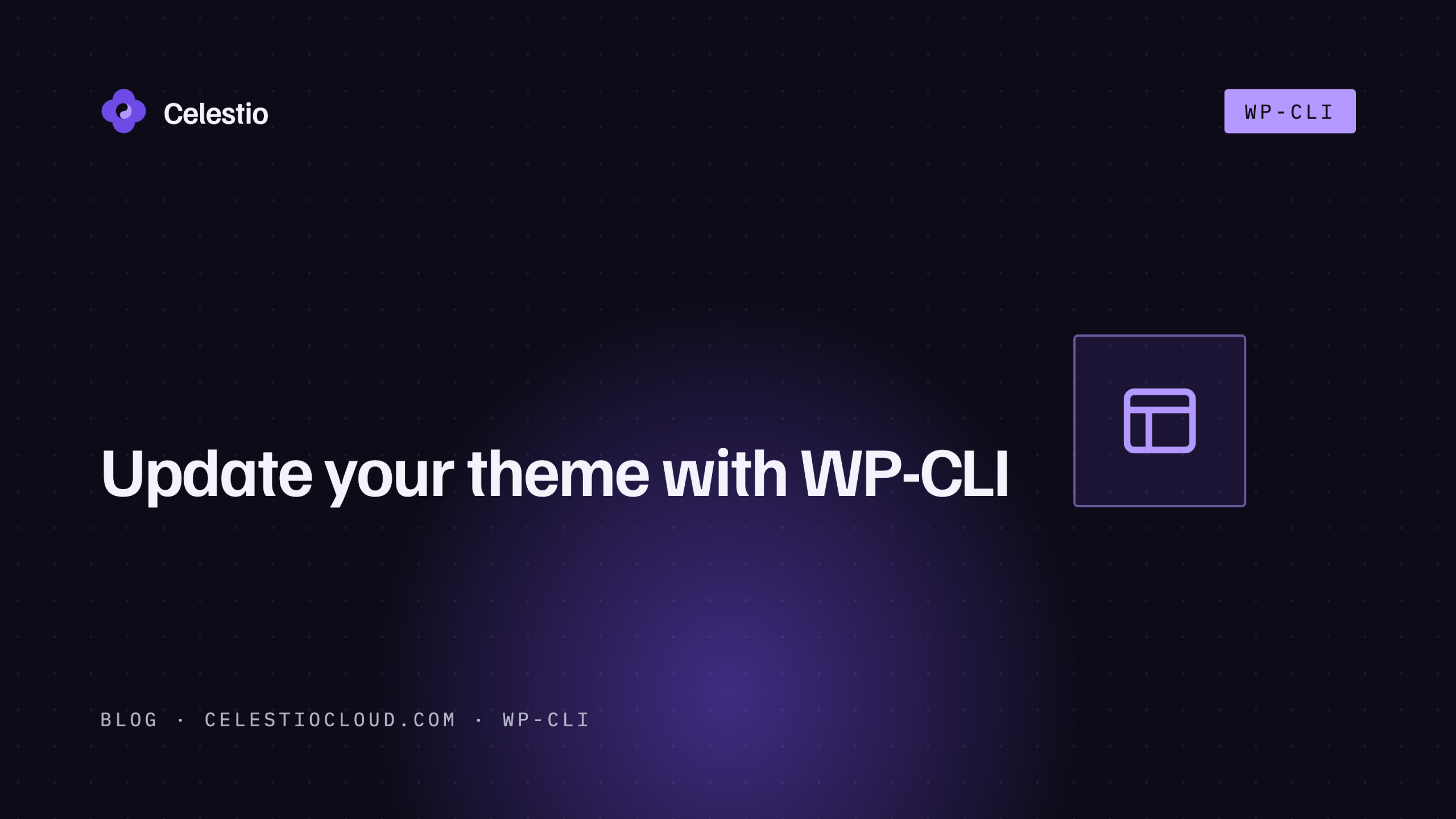 Update your theme with WP-CLI