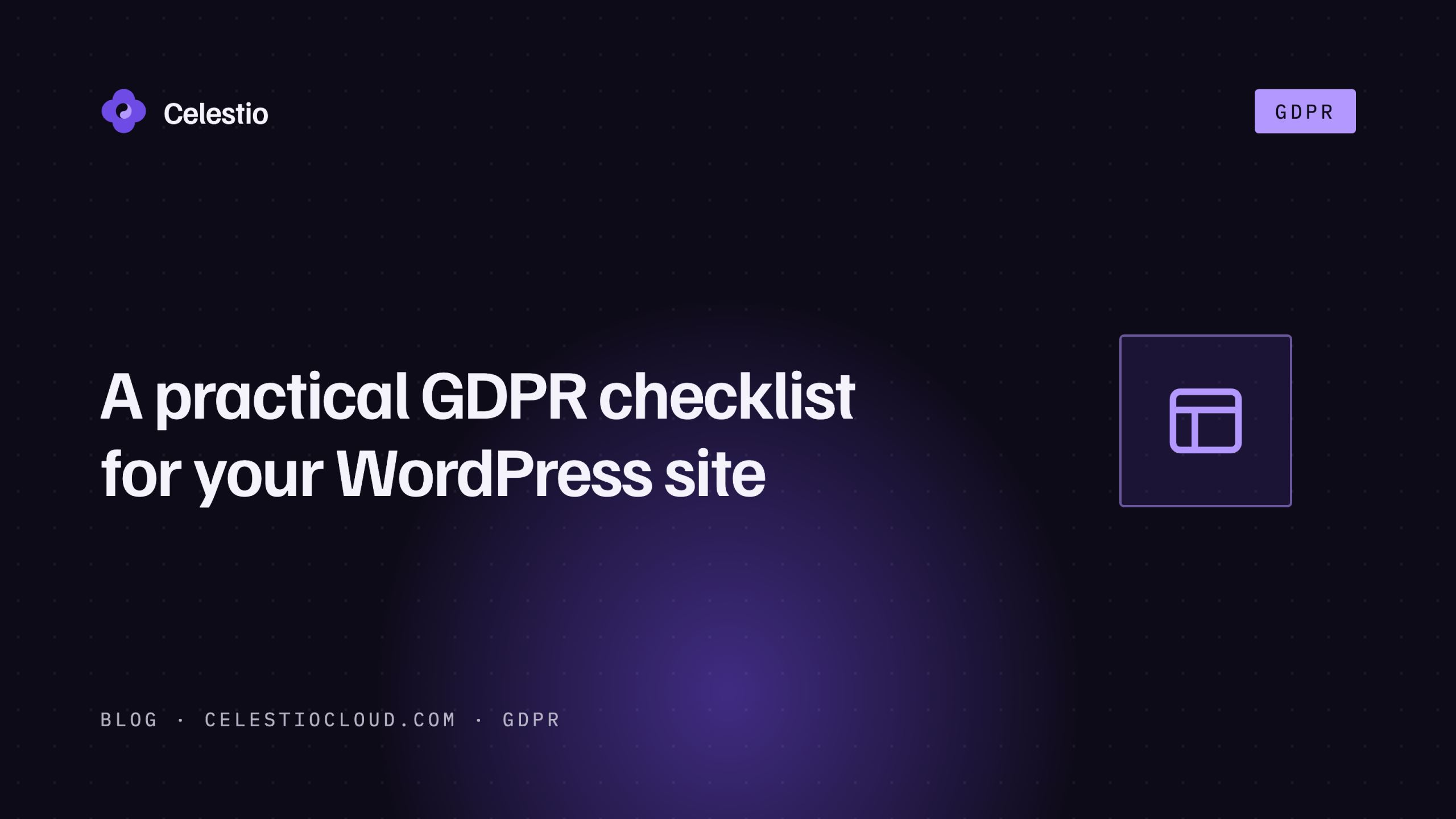 A practical GDPR checklist for your WordPress site