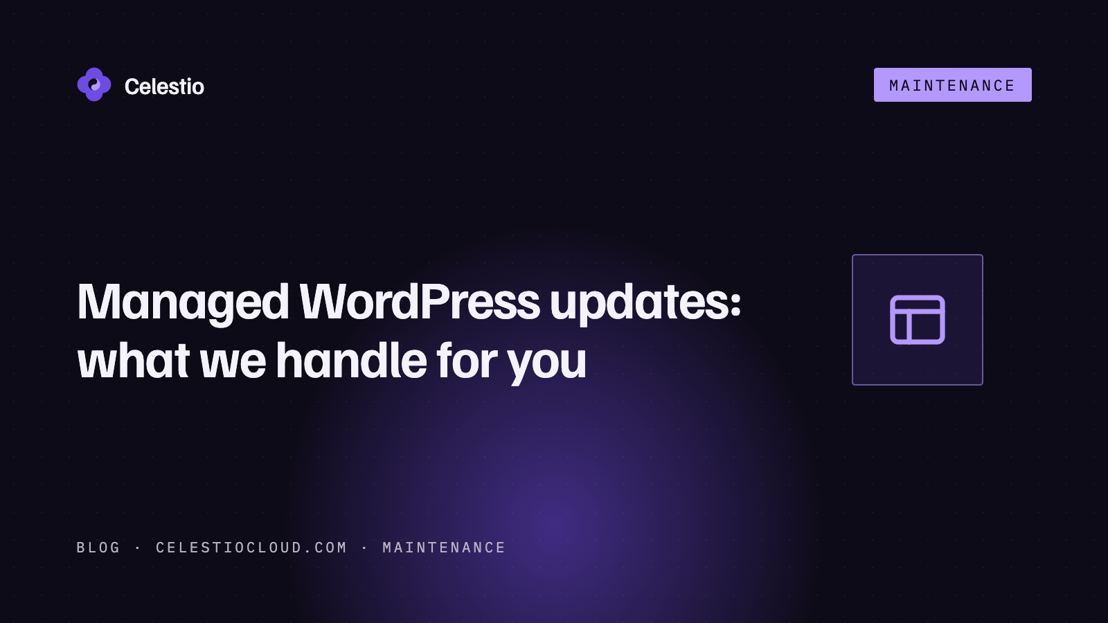 Managed WordPress updates: what we handle for you, and why DIY updates fail
